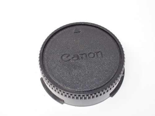 Genuine canon rear lens - lens, cap