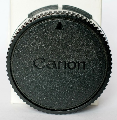 Canon rear lens - fd, cap.