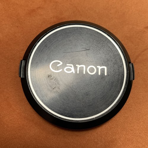 Vintage canon lens cap 55mm - canon,