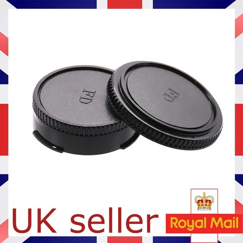 Body and rear lens cap - lens, for