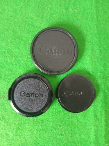 Genuine canon lens caps - canon, x3