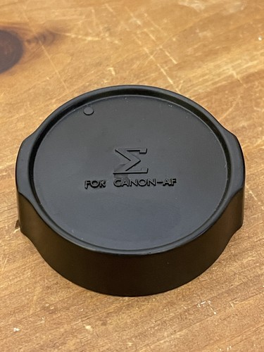 Sigma rear lens - sigma, cap