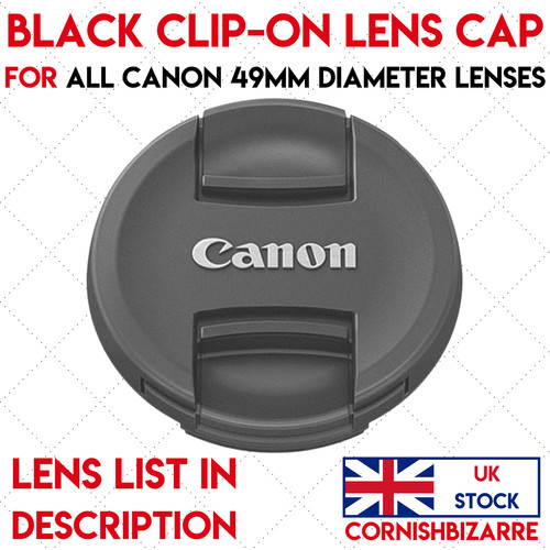 Lens cap fits - cap, 50mm