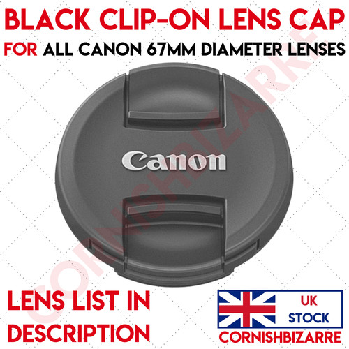 Lens cap fits - cap, ef