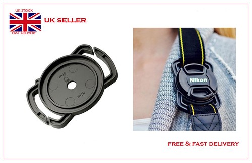 Lens cap holder - holder, buckle